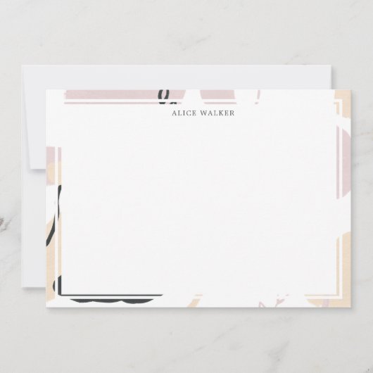 夢のフィールド⎢文房具ノートカード ノートカード (正面)