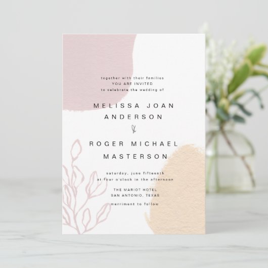 夢のフィールド | 結婚式招待状 招待状 (スタンド正面)