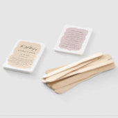 夢のフィールド |結婚式 プログラムハンドファン ハンドファン (組立なし)