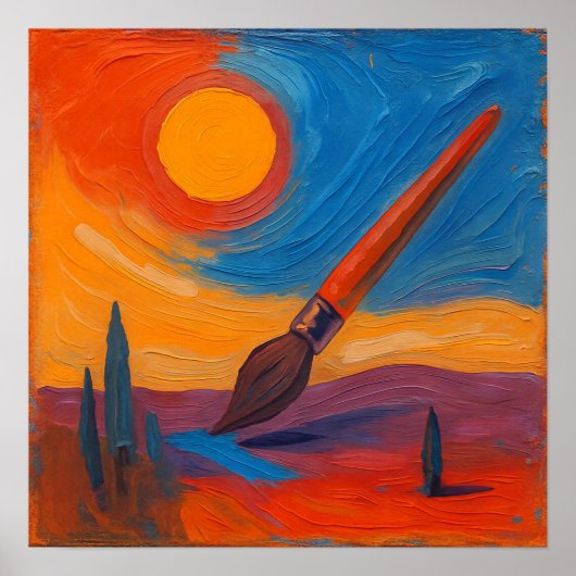 夢のブラシ ポスター (正面)