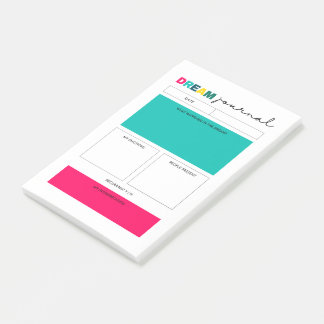 夢のプランナージャーナルページ ポストイット