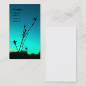 夢のプロフィールカード 名刺 (正面/裏面)