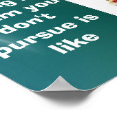 夢のポスターを追う ポスター (角)