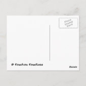 夢のポストカードの追跡 ポストカード (裏面)