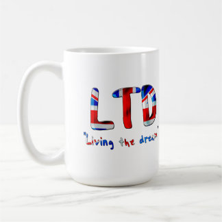 夢のマグ住んでいます コーヒーマグカップ