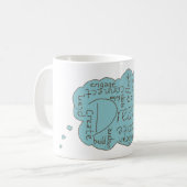 夢のマグ コーヒーマグカップ (正面左)