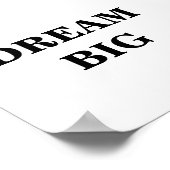 夢のミニマルなポスター ポスター (角)