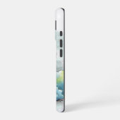 夢のユニコーンのやすらぎスマホケース iPhone 16ケース (左側面)
