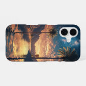 夢のラグーン iPhone 16ケース (裏面横)