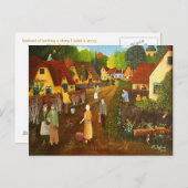 夢のリンゴの木 ポストカード (正面/裏面)