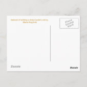 夢のリンゴの木 ポストカード (裏面)