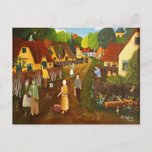 夢のリンゴの木 ポストカード (正面)