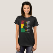 夢のリード戦い考えBを教え話て構築する Tシャツ (正面フル)
