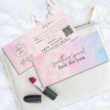 夢のレインボーユニコーン水の色ギフトカード