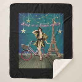 夢の世界で生きファンキー続ける シェルパブランケット