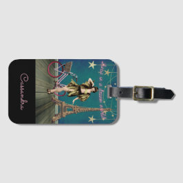 夢の世界で生きファンキー続ける ラゲッジタグ