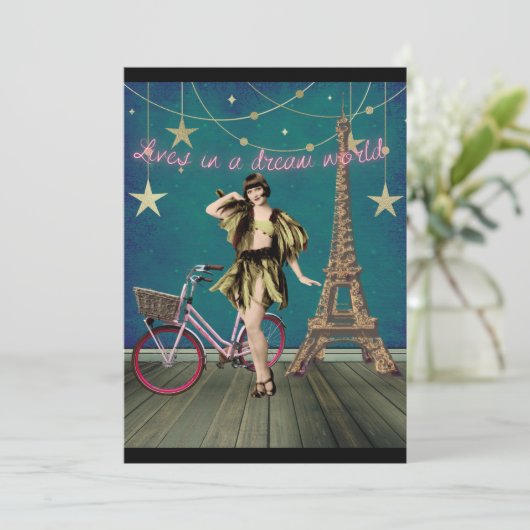 夢の世界に住む変更されたアーファンキートフラットカード (スタンド正面)