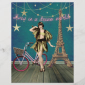 夢の世界のスクラップブックファンキー紙に住む (正面)