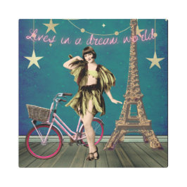 夢の世界の金属のプリントファンキーに住む メタルプリント