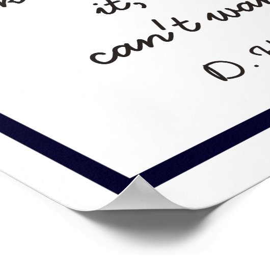 夢の世界 – D.H.ローレンス引用文-プリント ポスター (角)