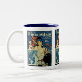 「夢の中でお会いしよう」 ツートーンマグカップ (左)