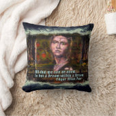 夢の中で夢を見るスティームパンクの女 クッション (ブランケット)