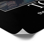 夢の中で描けない猫のアートワーク ポスター (角)