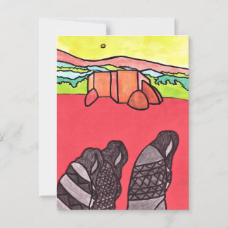 夢の中で,タオス,ニューメキシコ。 マグネット招待状