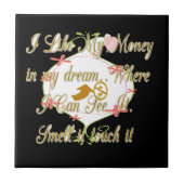 夢の中なら私の金を好きにしていいわよ。 タイル (正面)