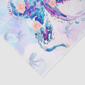 夢の中のタコのパステル 薄葉紙 (詳細)