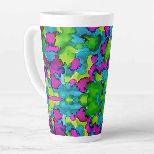 夢の中 カフェラテマグ (左アングル)