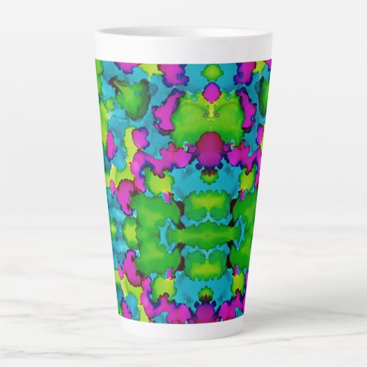 夢の中 カフェラテマグ (正面)