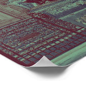 夢の中 – ポスター（Canvasオプション） ポスター (角)