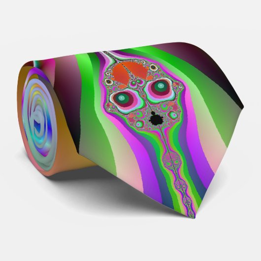 夢の人のフラクタルのタイ ネクタイ (ロール)