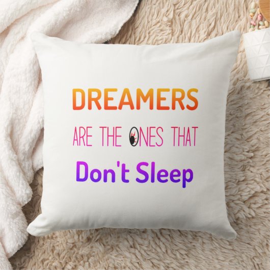 夢の人は眠らない人 – 枕 (ブランケット)