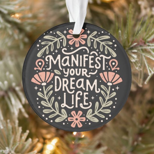 夢の人生のスピリチュアル確認 オーナメント (ツリー)