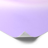 夢の人生を現実に オーラグラデーションの美しい雰囲気 ポスター (角)