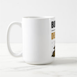 夢の人生を築く - 完璧より進歩 コーヒーマグカップ