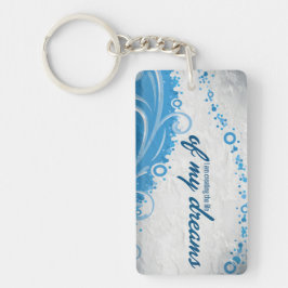 「夢の人生」モチベーション肯定 キーホルダー