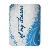 「夢の人生」モチベーション肯定 マグネット (縦)