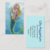 夢の人魚絵画のひいさま 名刺 (正面/裏面)