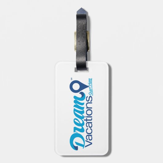 夢の休暇 ラゲッジタグ (裏面縦)