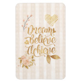 夢の信じ成果 マグネット (縦)