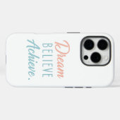 夢の信じ成果 Case-Mate iPhoneケース (裏面 (横))