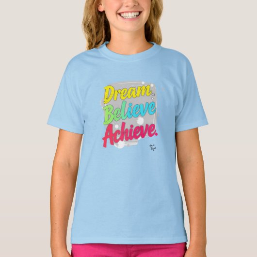 夢の信じ成果 Tシャツ (正面)