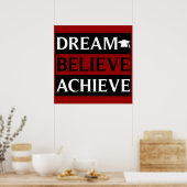 夢の信じ教育ポスター ポスター (キッチン)