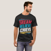 夢の信じ達成 Tシャツ (正面フル)
