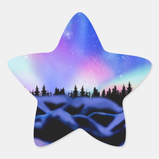 夢の光 星シール (正面)