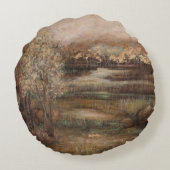 夢の分野I ラウンドクッション (裏面)