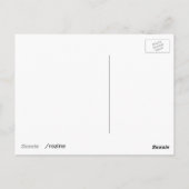 夢の前向きライフスタイルのための緑の肯定 ポストカード (裏面)